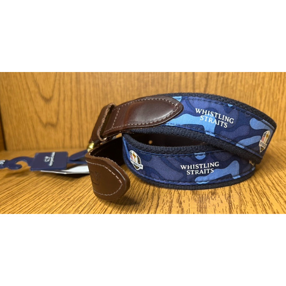 VINEYARD VINES RYDER CUP WHISTTLING STRAITS GOLF BELT Mens Size 30 - Picture 5 of 10